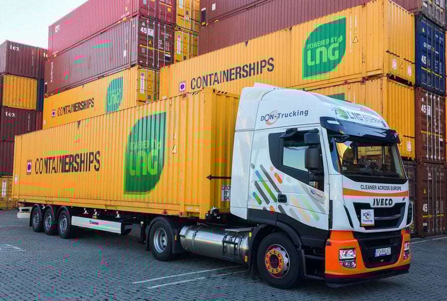 Containerships in LNG partnership with Don Trucking