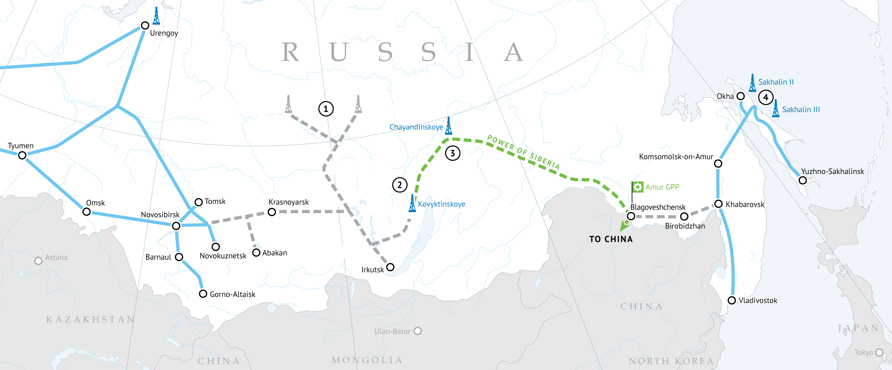 Gazprom, CNPC talk Chinese natural gas market prospects