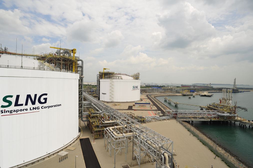 Singapore LNG terminal