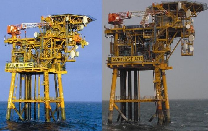 Amethyst A1D and A2D; Source: Perenco