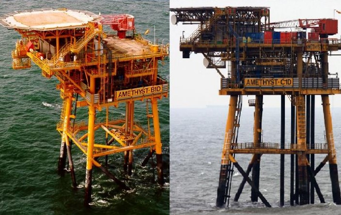 Amethyst B1D and C1D; Source: Perenco