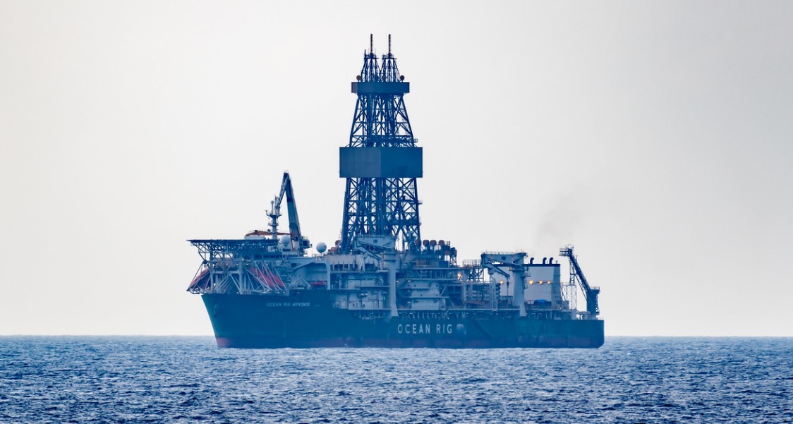 Illustration, Ocean Rig Mykonos drillship