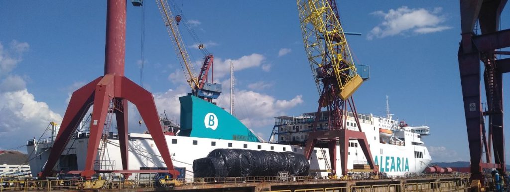 Balearia LNG ferry Sicilia