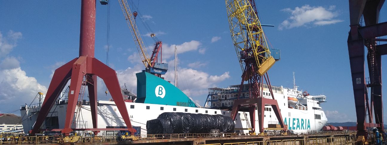 Balearia LNG ferry Sicilia