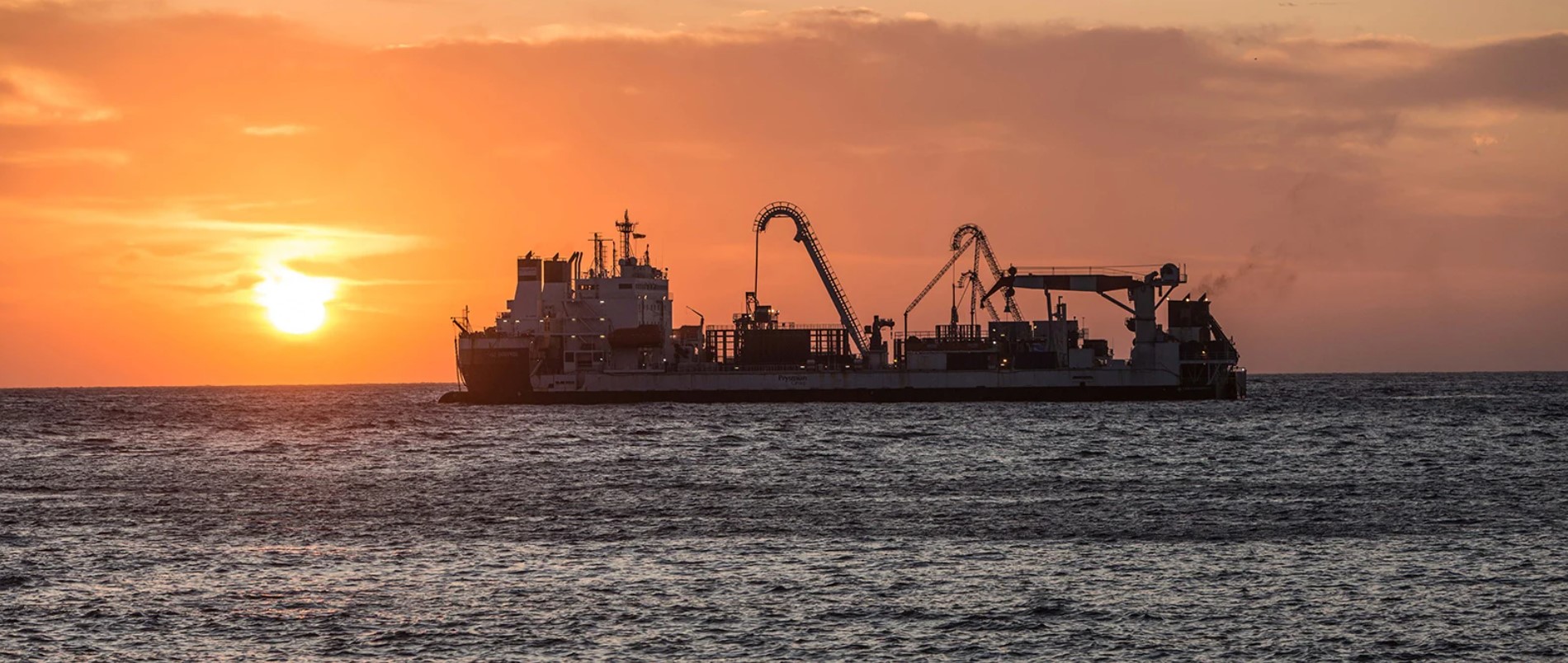 Prysmian cable laying vessel