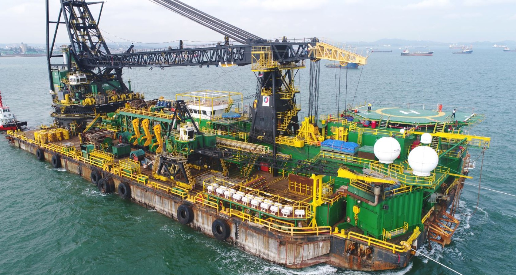 Derrick Barge 30; Source: McDermott