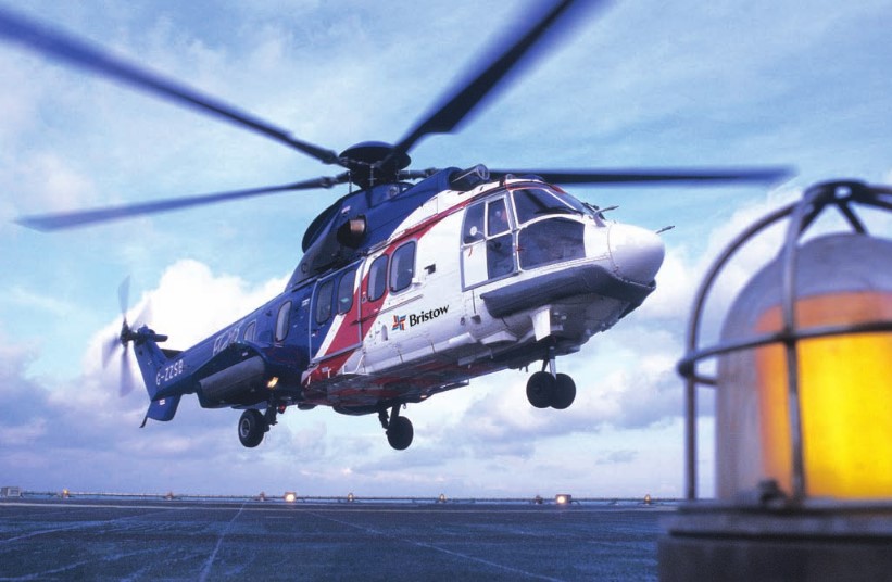 Bristow helicopter; Source: Bristow