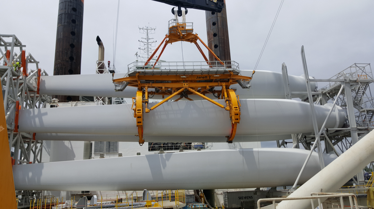 Coastal Virginia turbines start their final journey