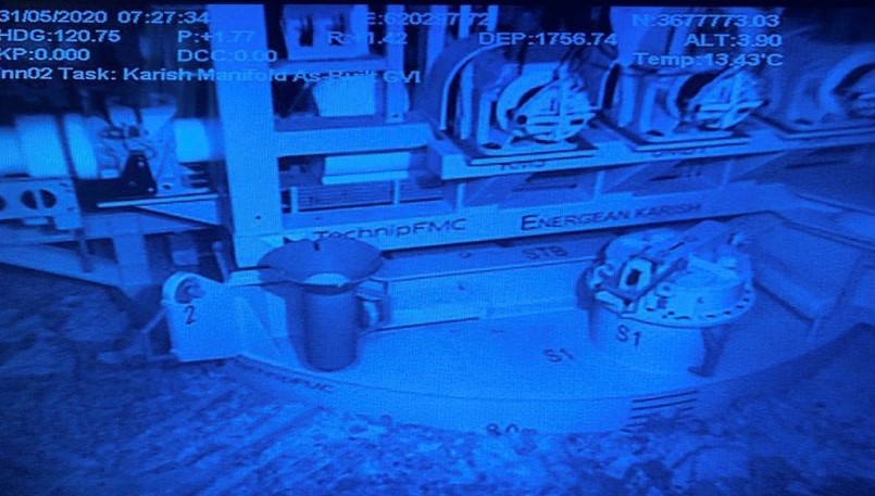 TechnipFMC Karish subsea manifold; Source: Energean