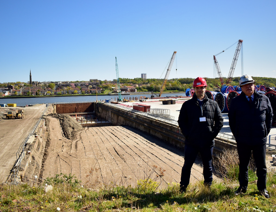 Shepherd Offshore test tank construction