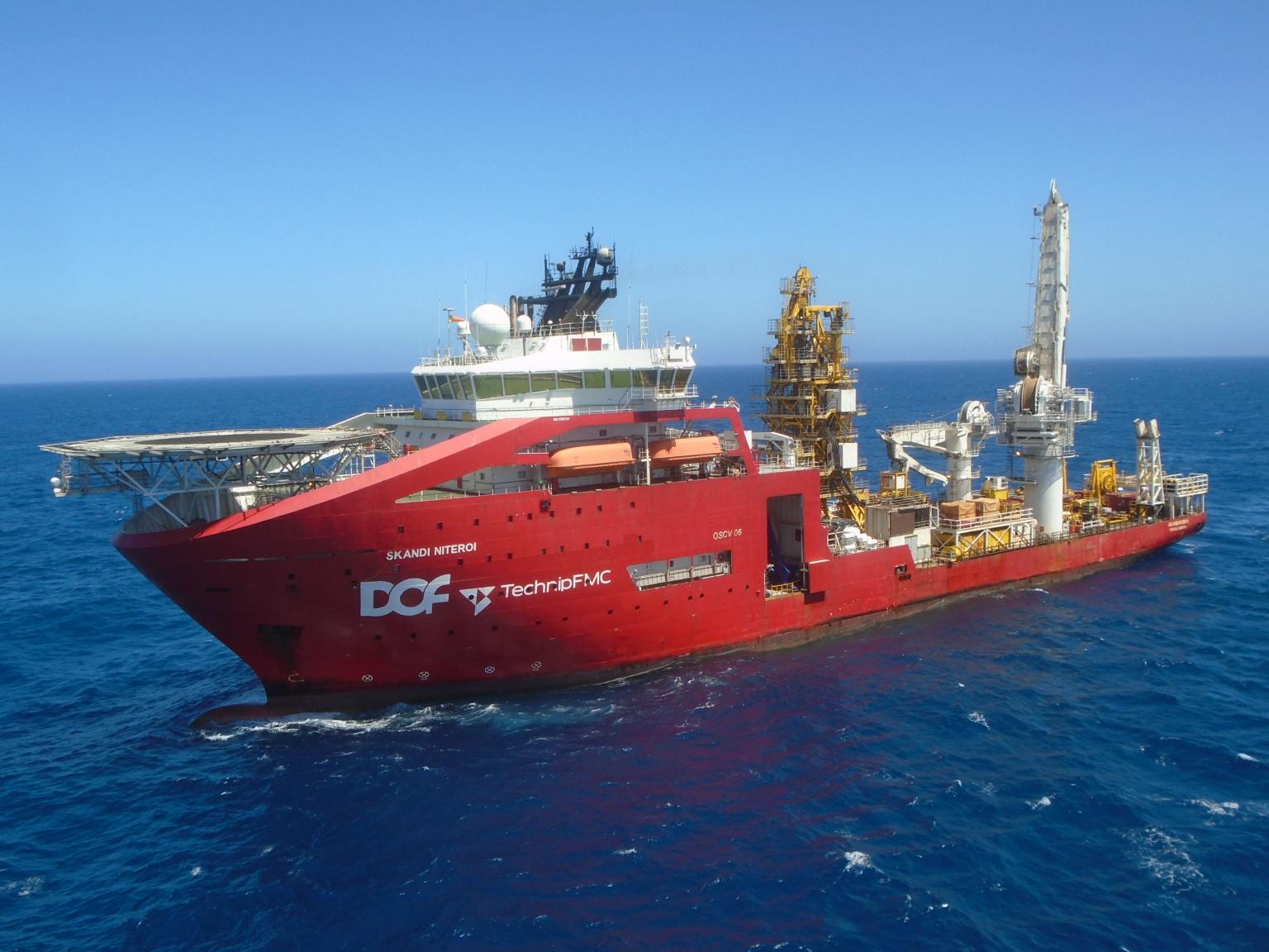 TechnipFMC Skandi Niterói on Peregrino II