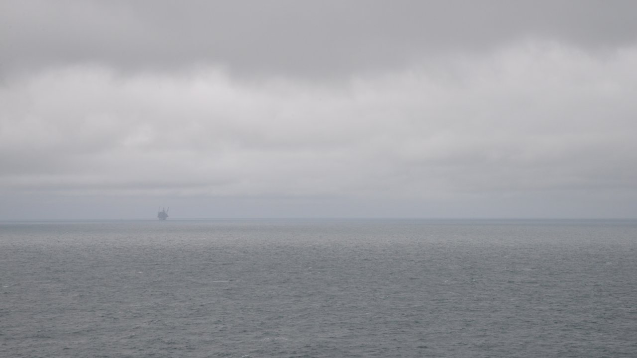 The Oseberg area of the North Sea.