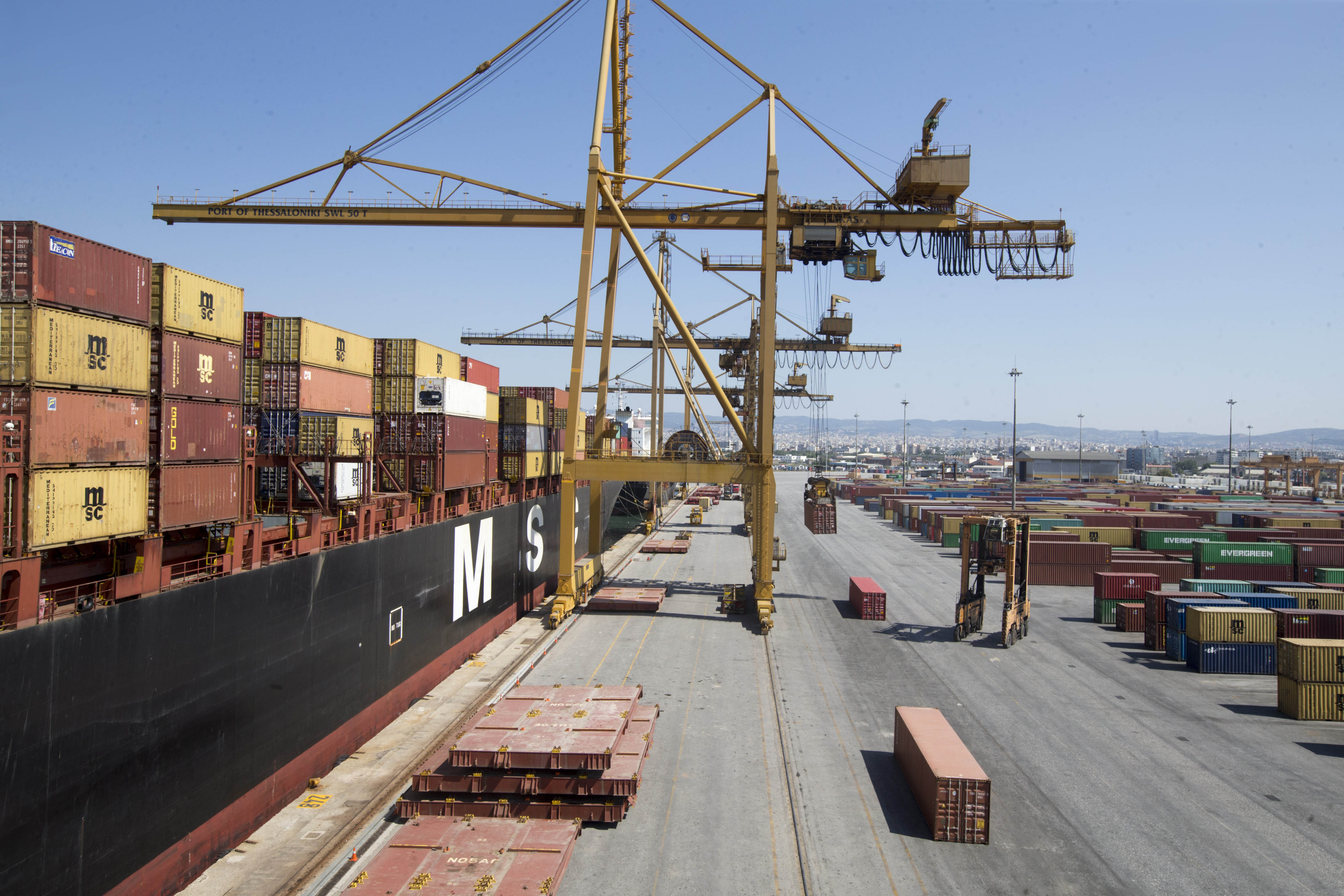 The Port of Thessaloniki