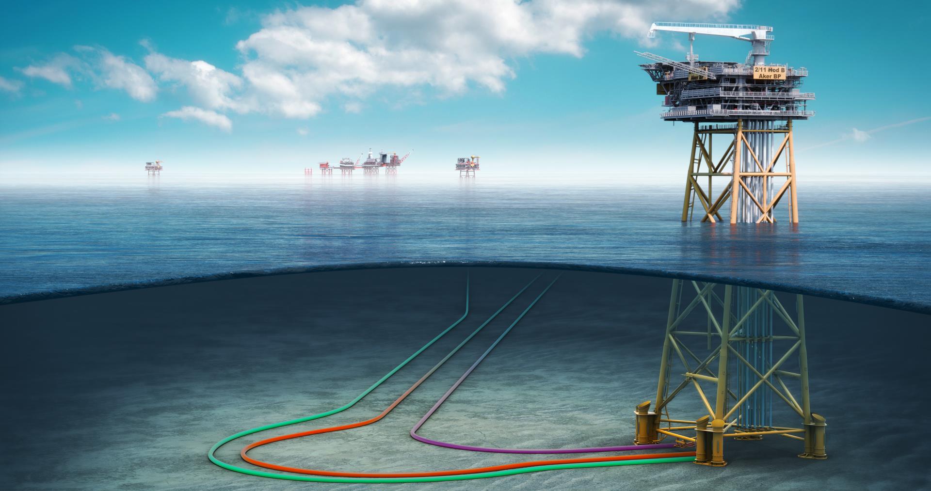 Aker BP's Hod development illustration