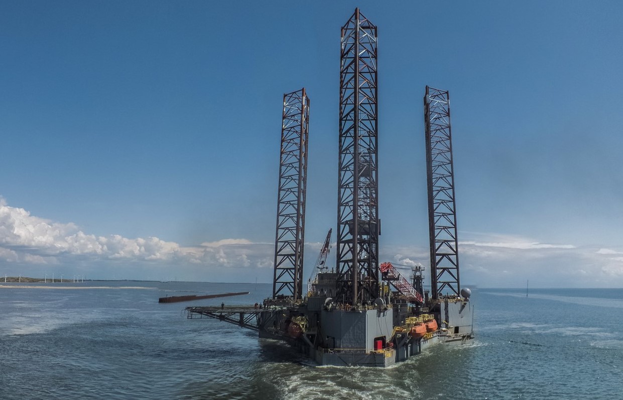 Illustration; Baker Hughes rig