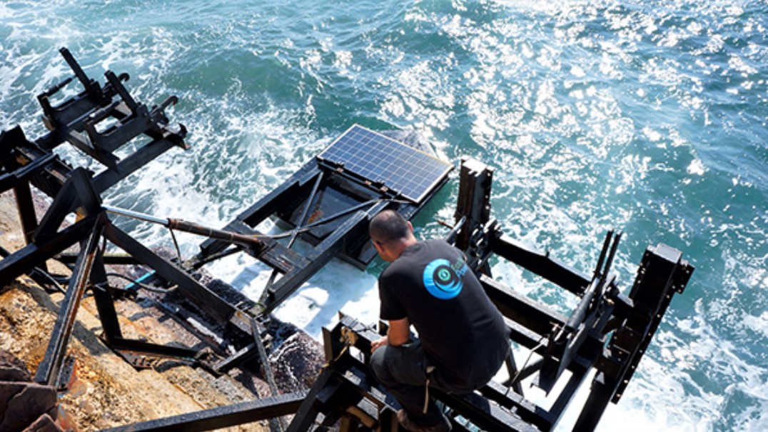 Eco Wave Power combined power plant