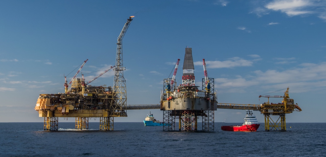 The Elgin Franklin fields in the UK North Sea
