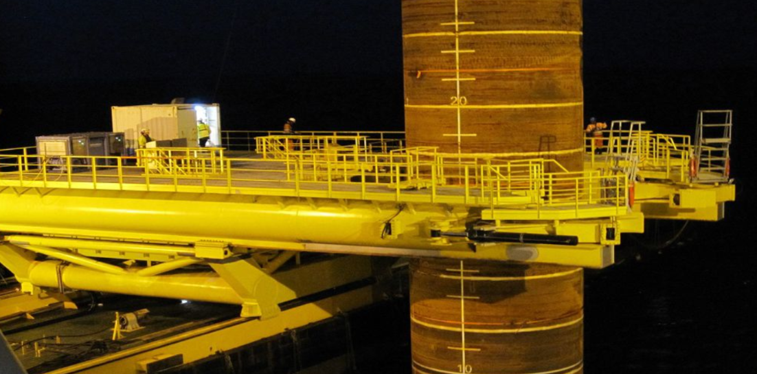 EnBW Discontinues He Dreiht Monopile Installation Tender