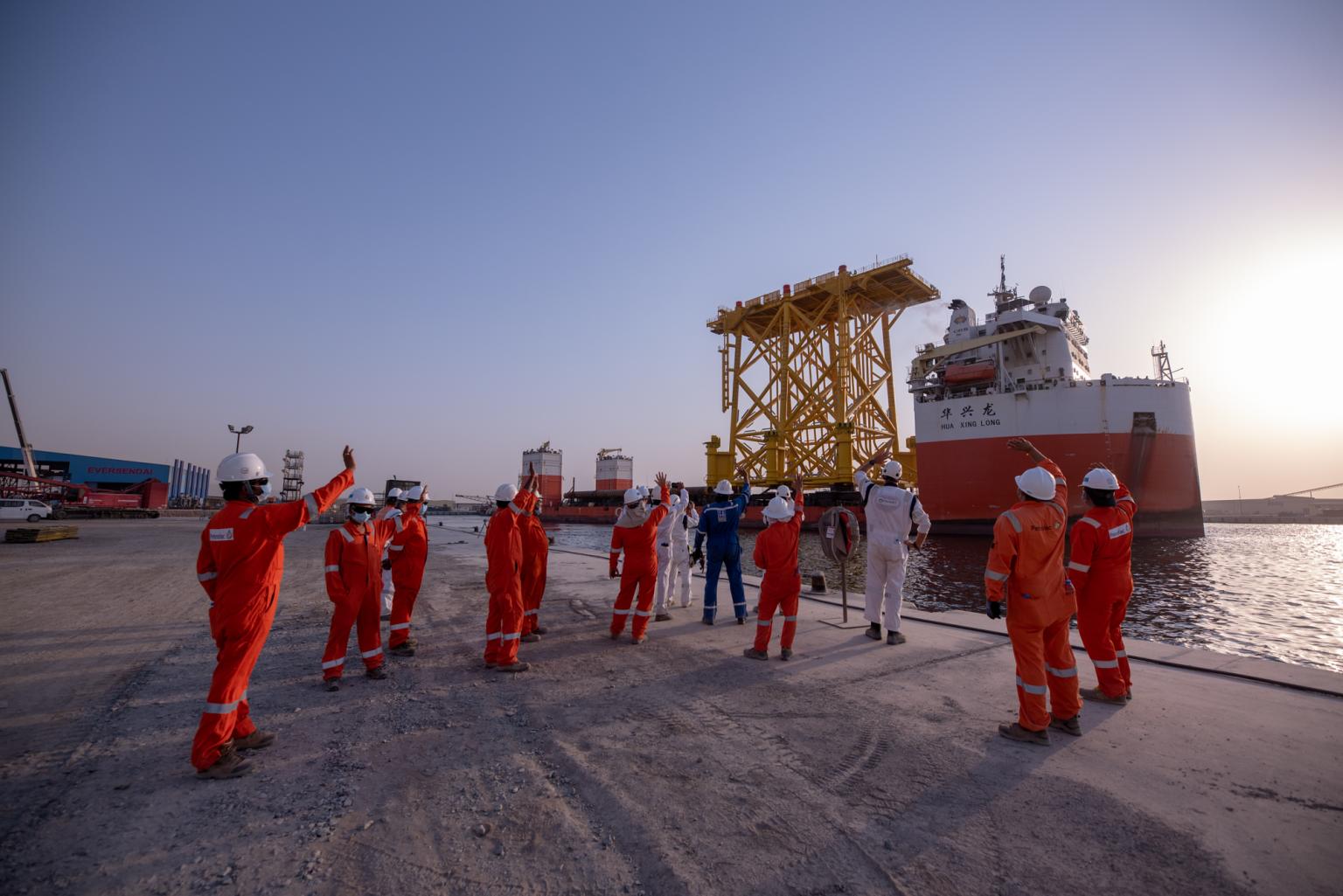 Eversendai Offshore sends off HKZ Alpha Jacket