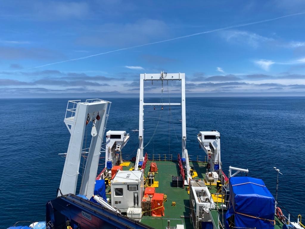 Fugro Brasilis at Atlantic Shores offshore wind project