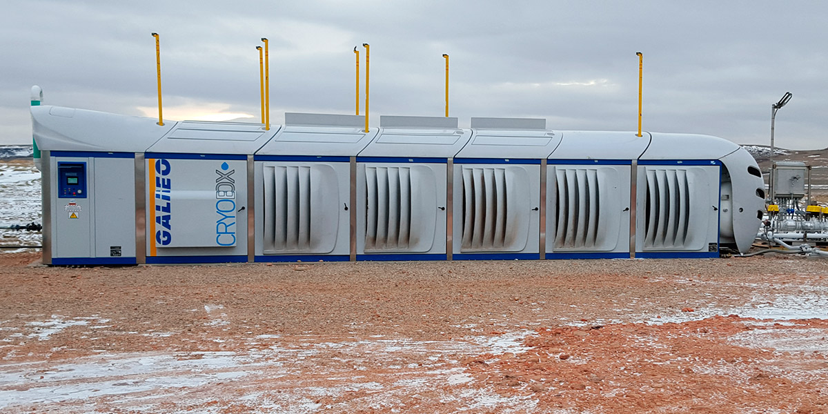 LNG production station