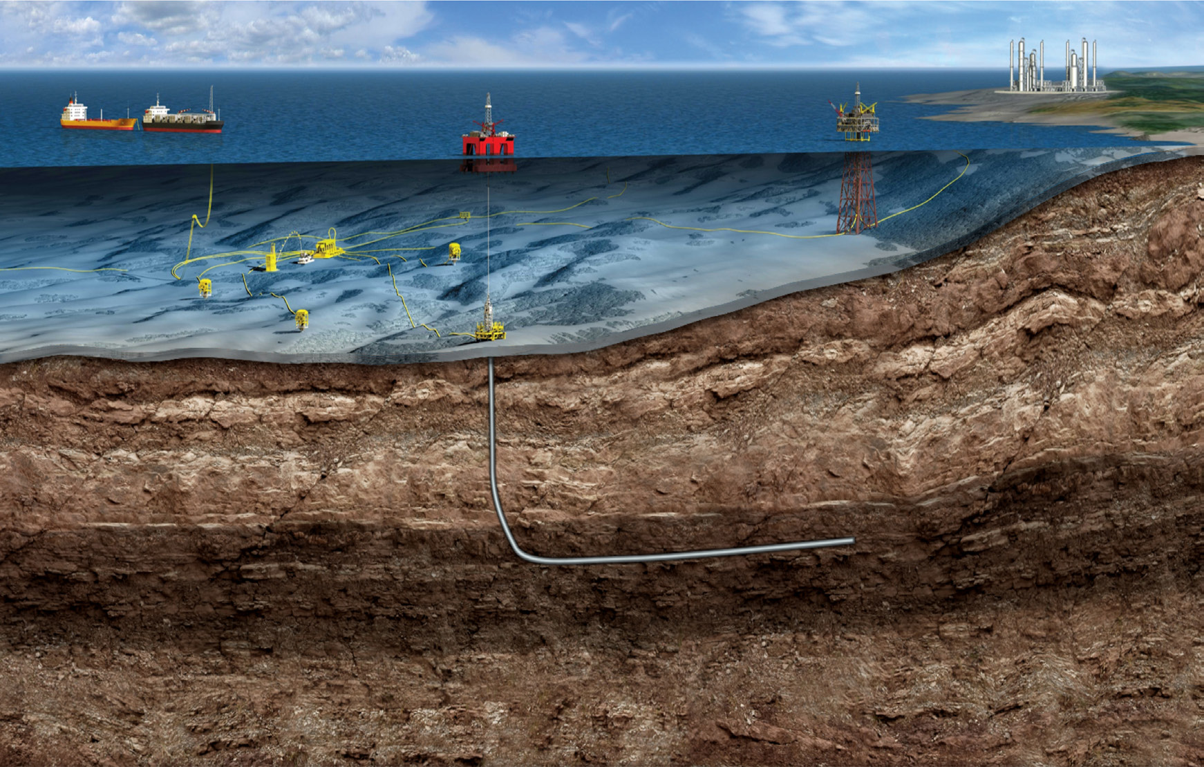 Halliburton and TechnipFMC fiber optics