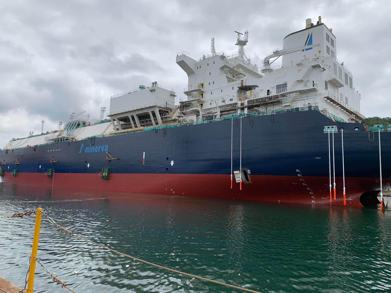 Minerva Gas launches LNG newbuild at SHI