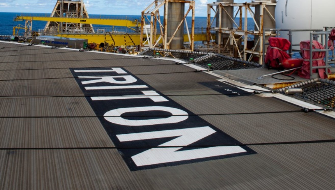 Dana Petroleum Triton FPSO deck; Source: Imrandd