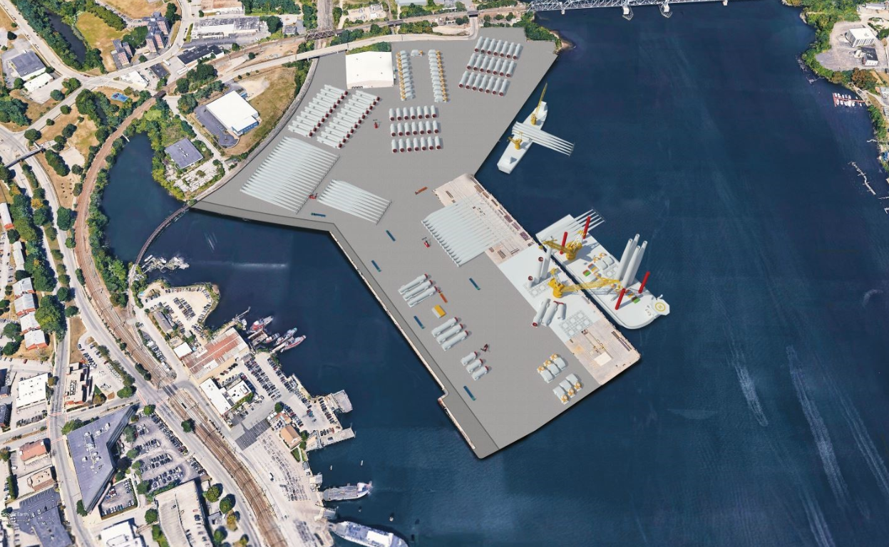 Construction permit sought for Connecticut offshore wind hub