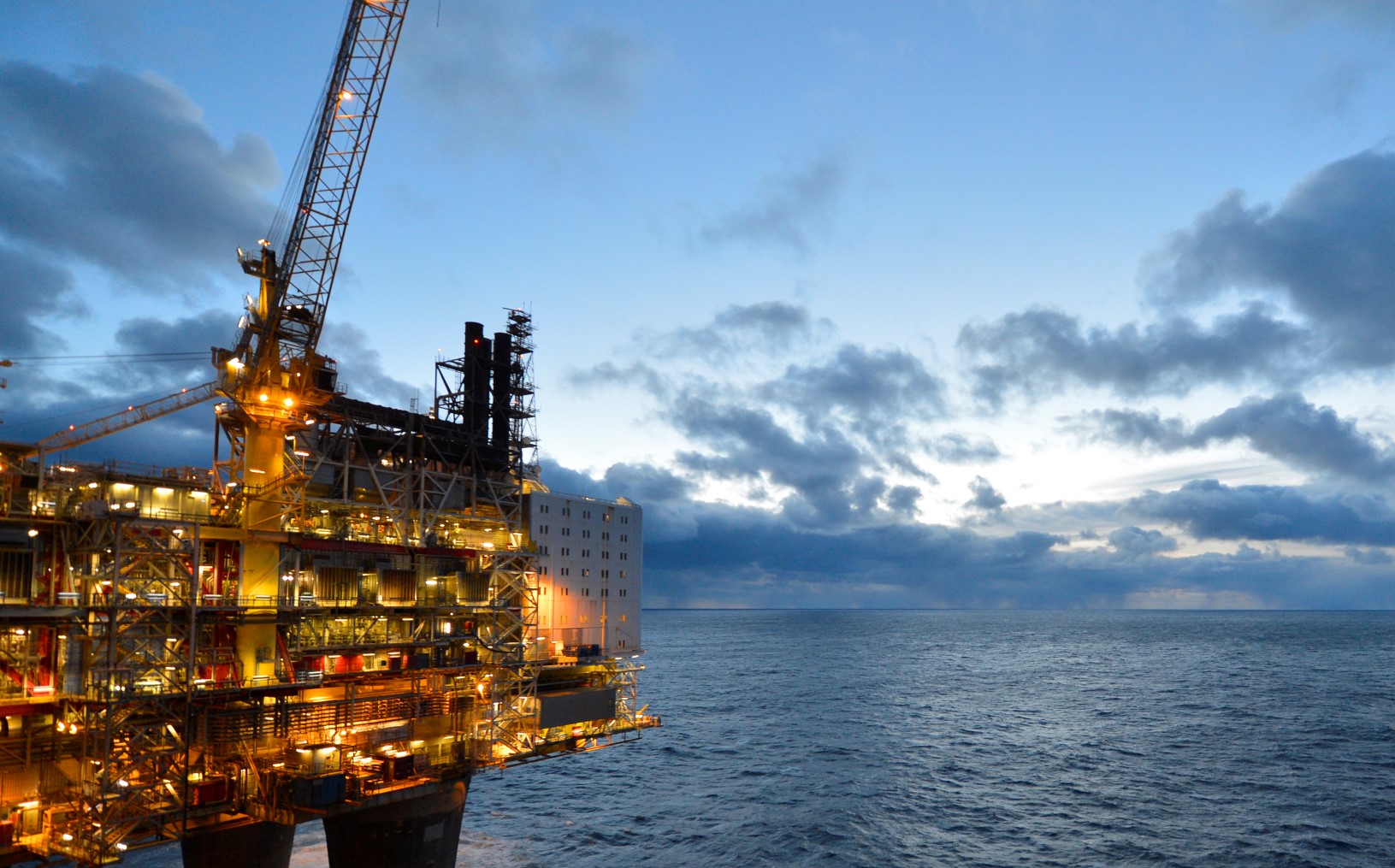 Illustration; Oseberg A; Source: Equinor NPD