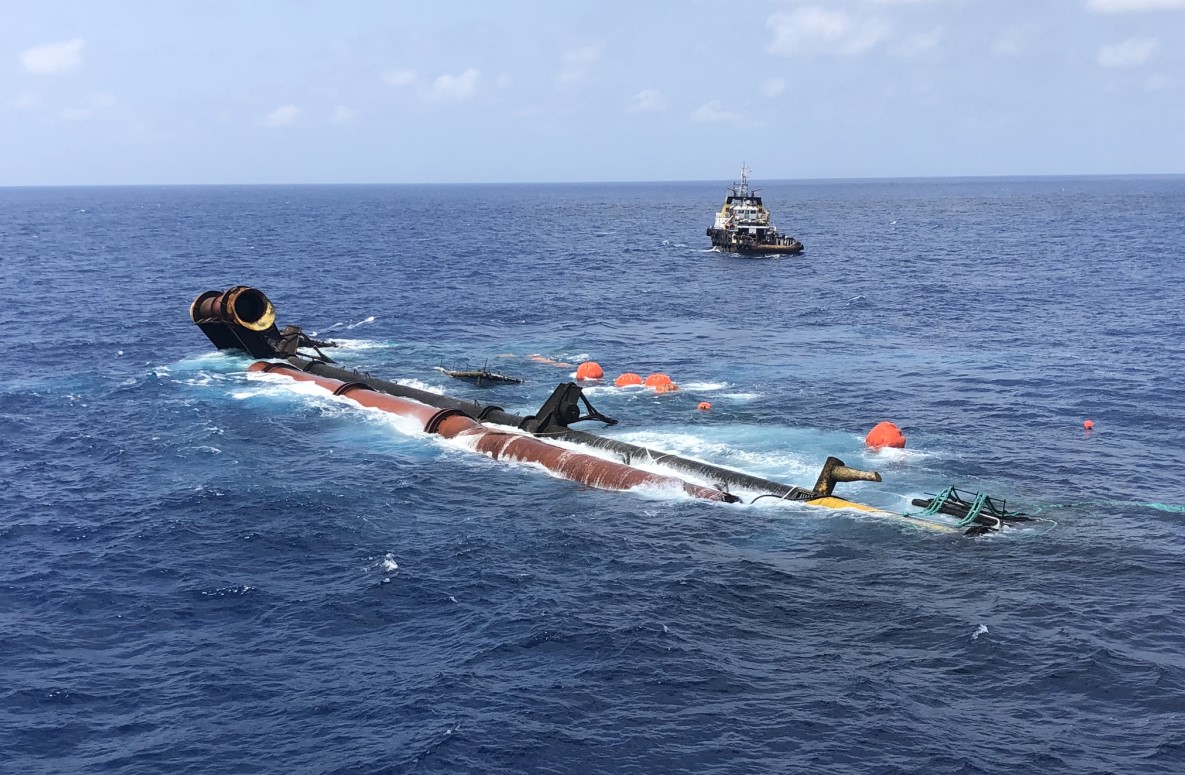 Jacket disposal; Source: Resolve Marine