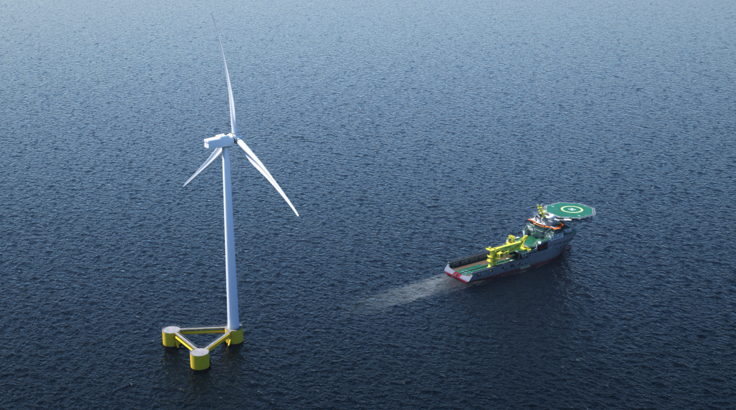 Boskalis secures first floating wind projec