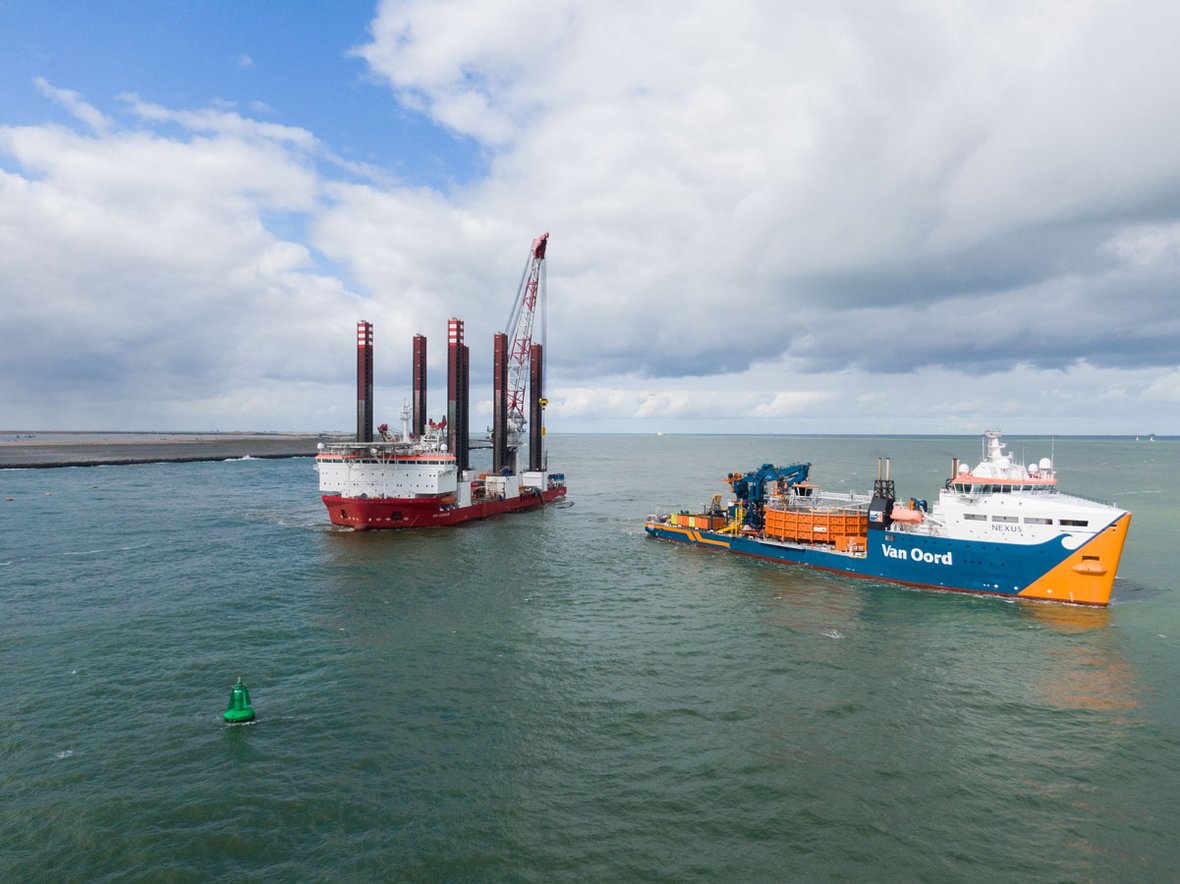 Export cable installation starts at Hollandse Kust (zuid)