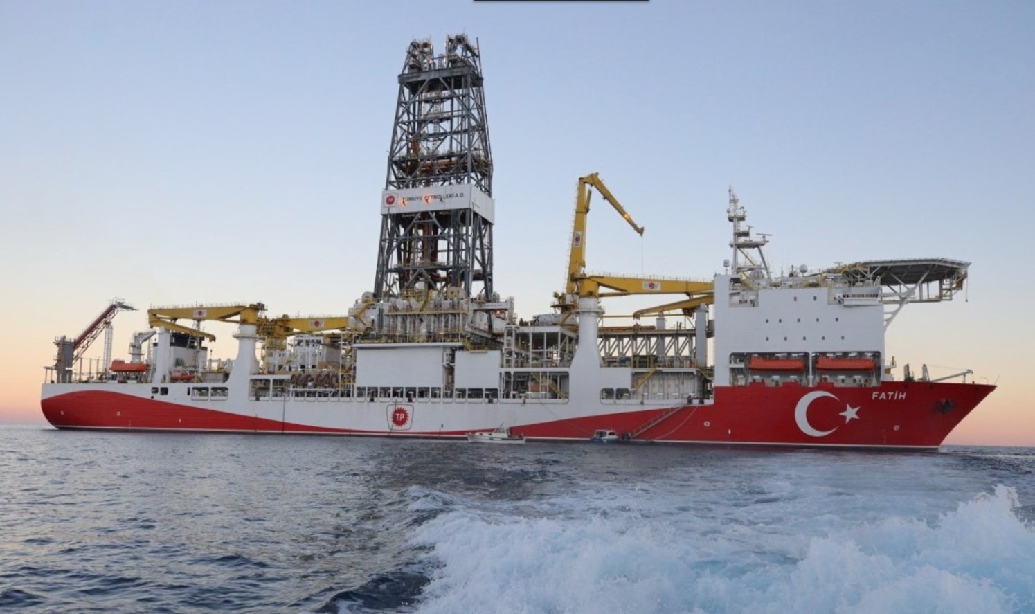 Fatih drillship; Source: Turkish Ministry of Energy and Natural Resources Turkey