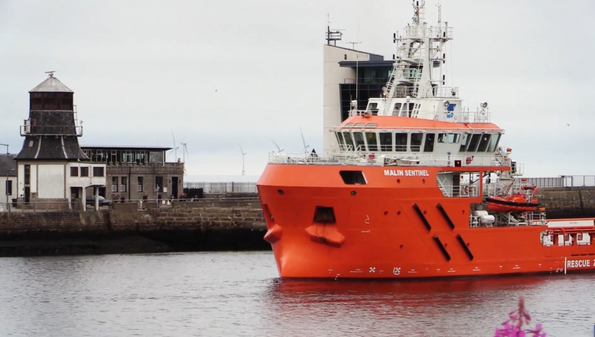 Malin Sentinel vessel