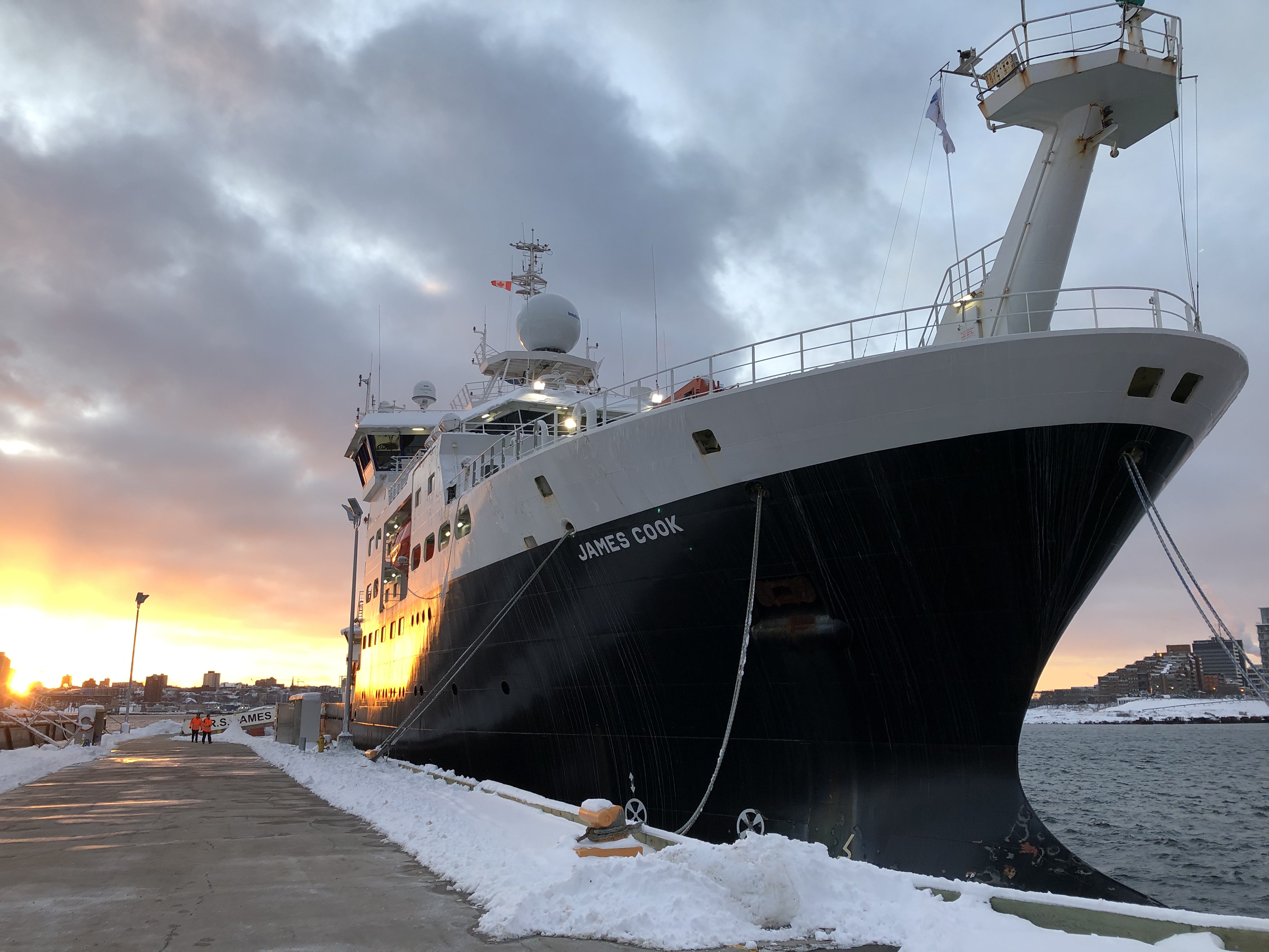 NOC research ship James Cook