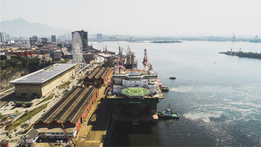 POSH Xanadu at Triunfo port in Rio de Janeiro