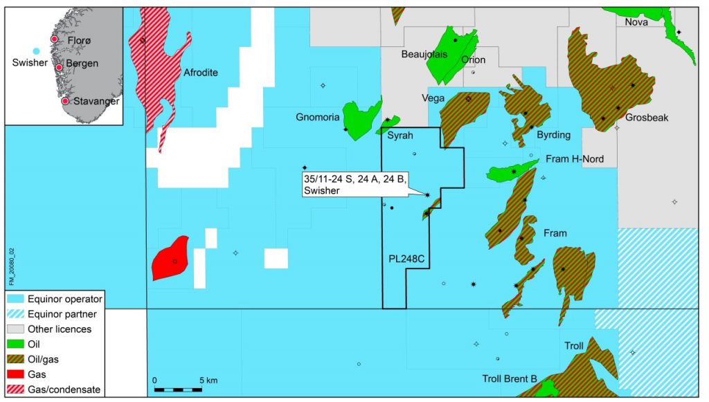 The Swisher prospect map. Source: Equinor