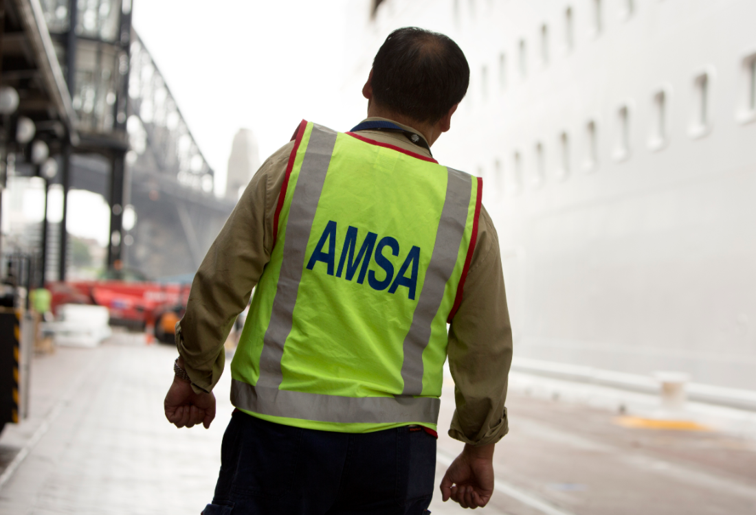 AMSA inspector
