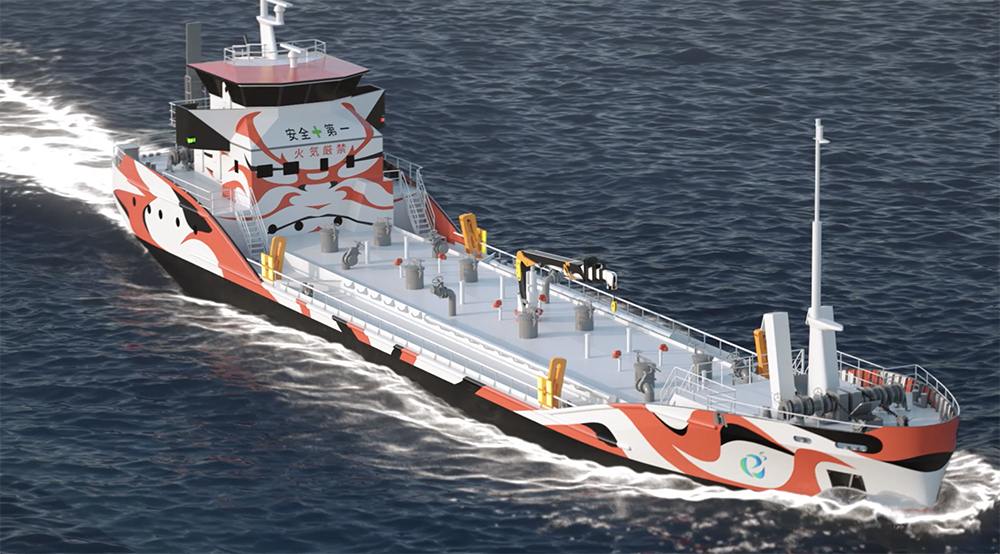 Zero-emission Electric-powered Tanker
