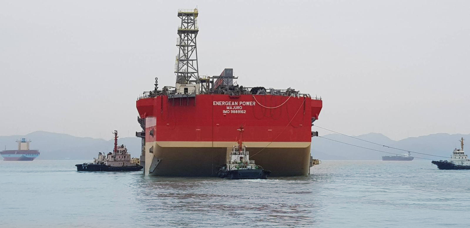 Energean Power FPSO hull