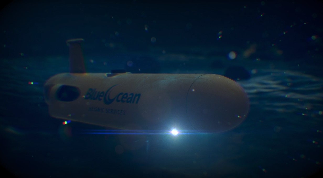 Blue Ocean Seismic Services AUV for seismic data acquisiton
