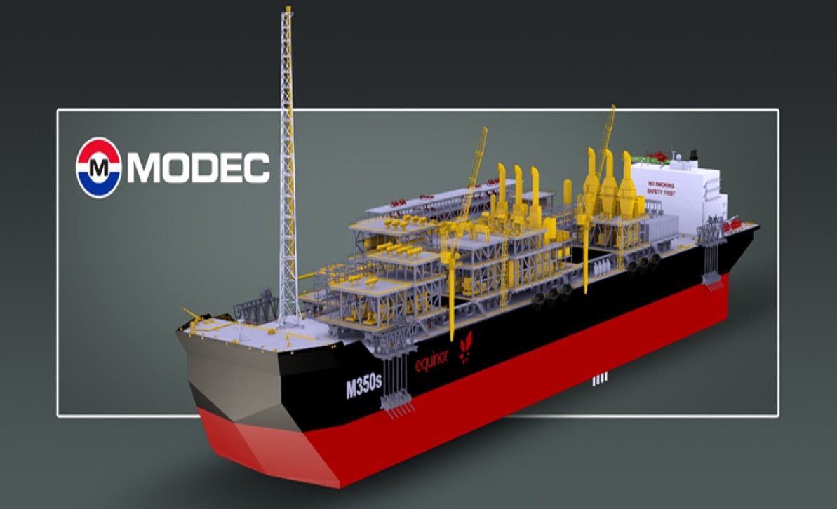 FPSO illustration; Source: MAN Energy Solutions Equinor MODEC