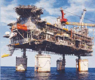Malampaya platform; Source: Government of the Philippines