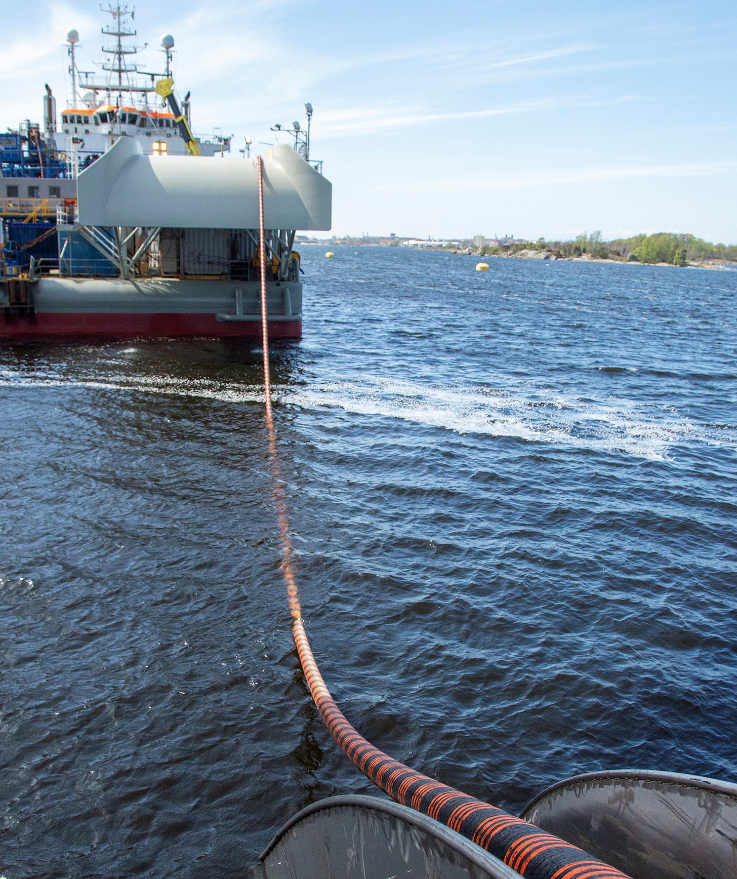Oresund interconnector installation