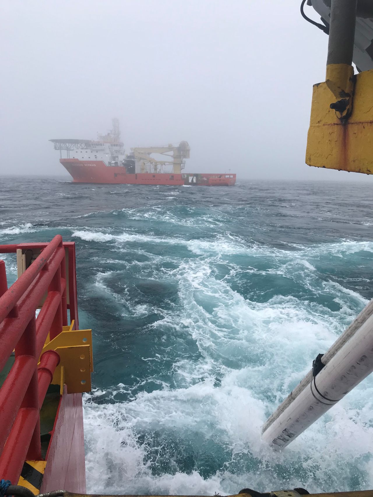 TechnipFMC vessel working on Seagull