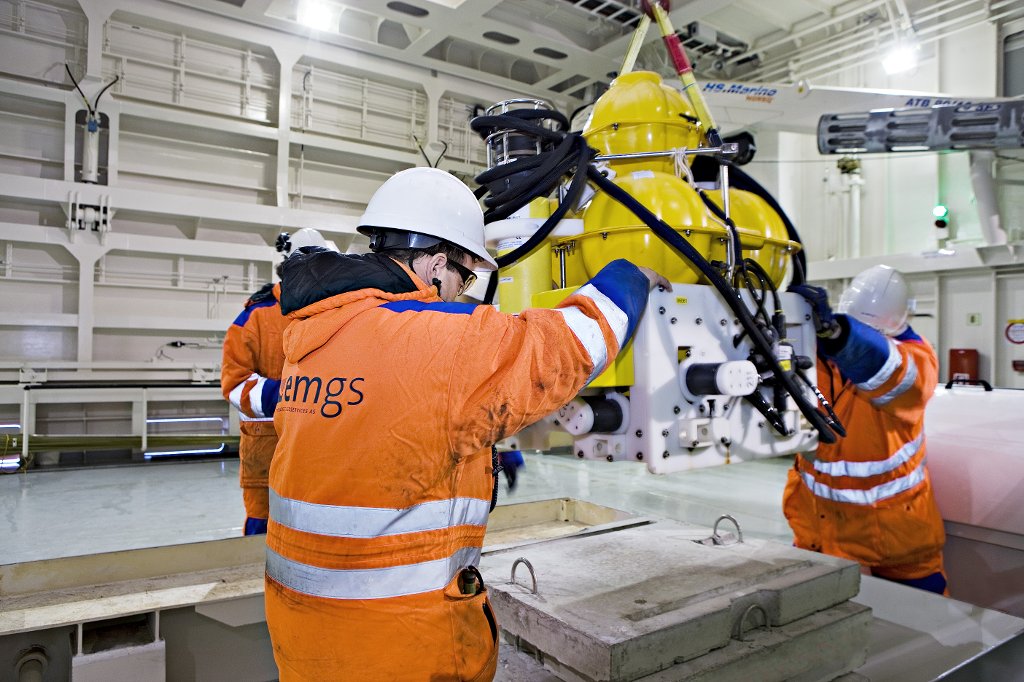 EMGS seismic data acquisition ops