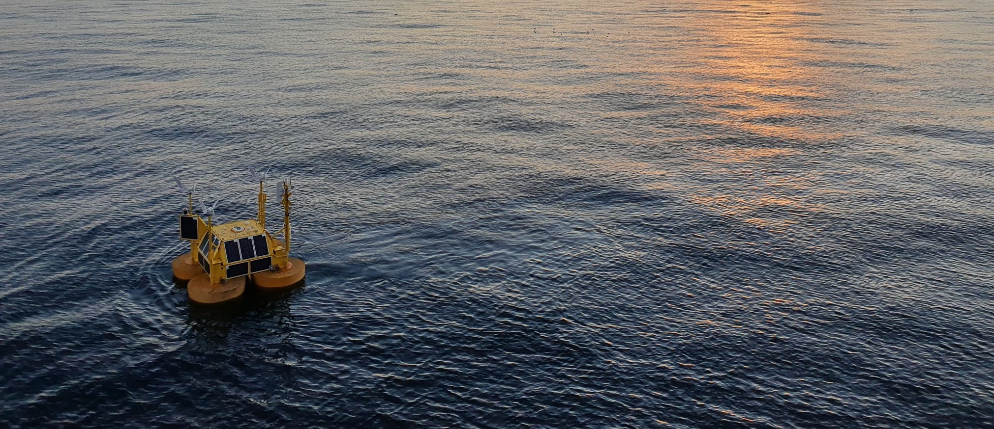 EOLOS Floating LiDAR at the a Erebus site off Wales.