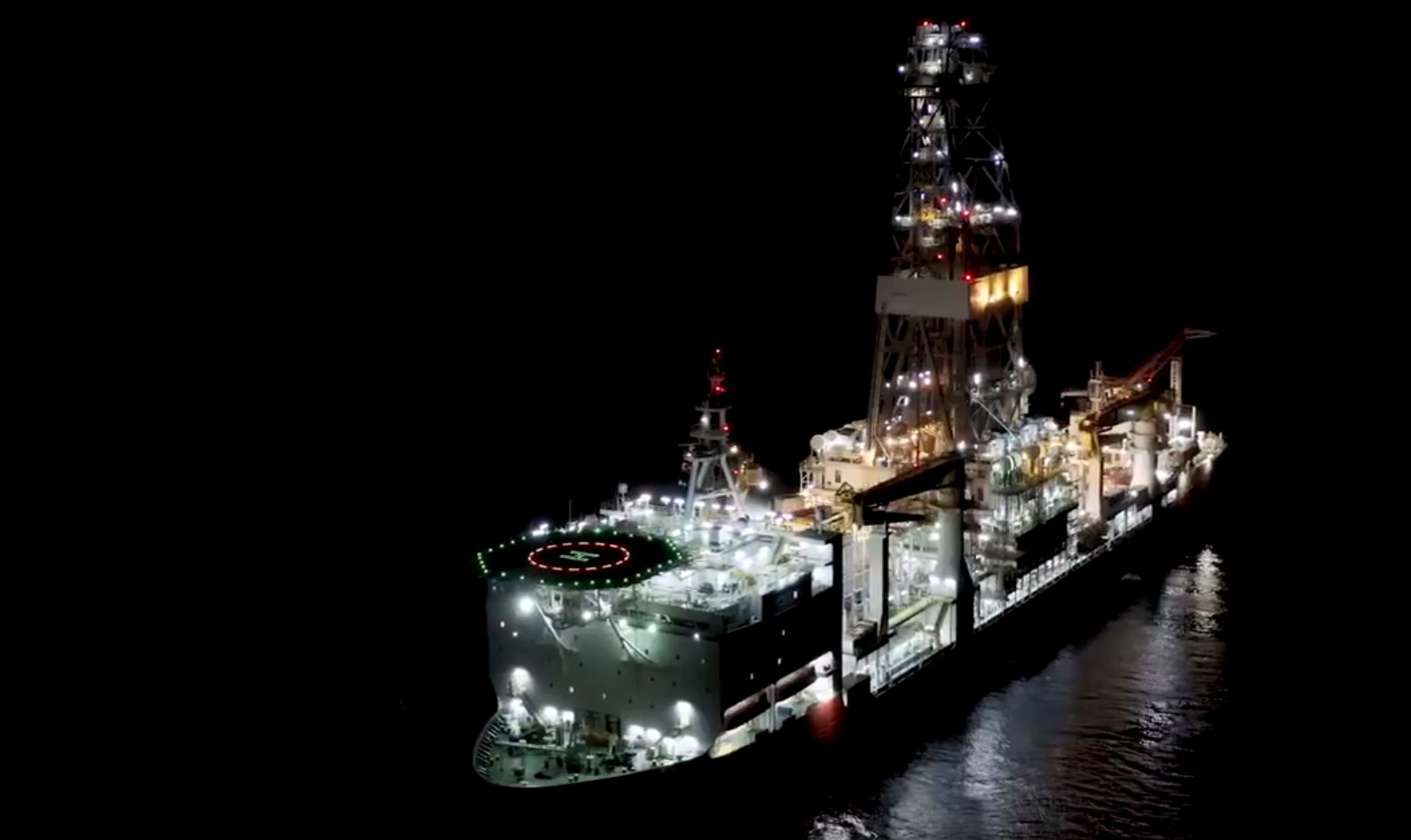 Fatih drillship; Source: Fatih Dönmez Twitter account Turkey