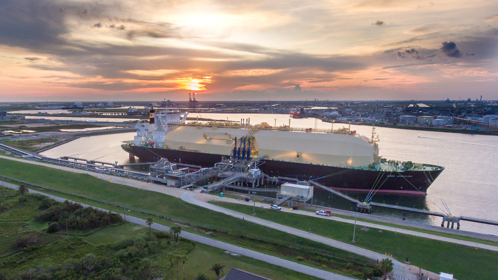 Illustration; Freeport LNG
